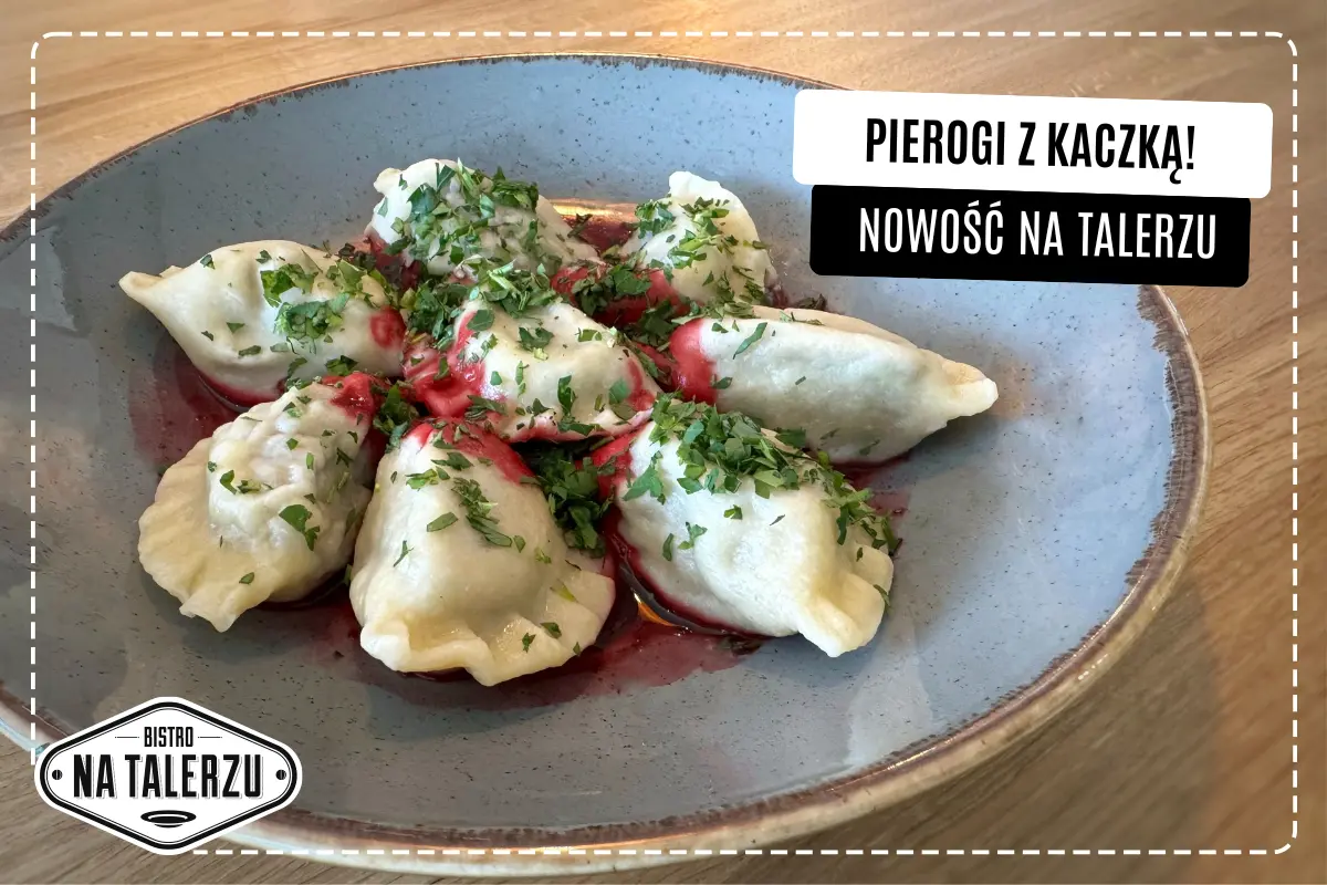pierogi z kaczką