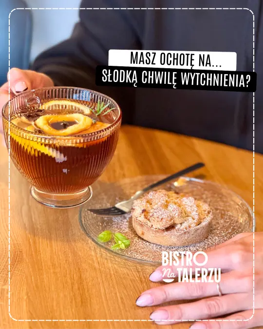 Słodkie desery i aromatyczna kawa w Bistro na Talerzu 1 desery w bistro na talerzu