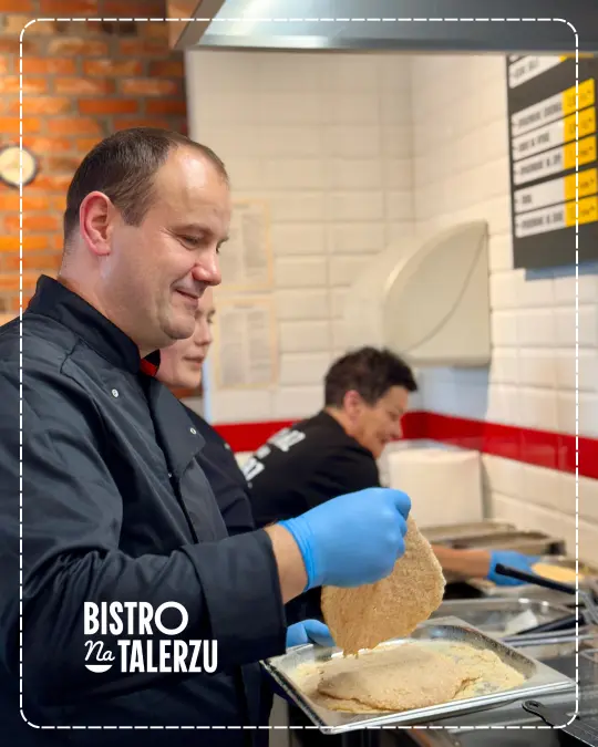 Tomasz - szef kuchni centralnej Bistro na Talerzu 1 bistro na talerzu szef kuchni
