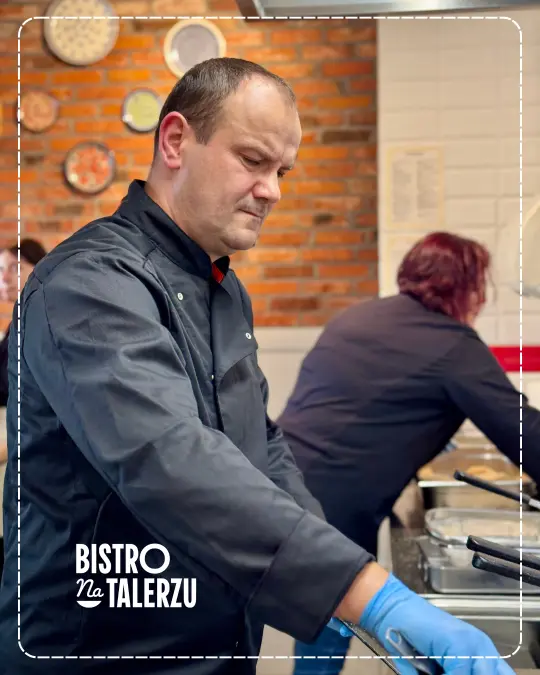 Tomasz - szef kuchni centralnej Bistro na Talerzu 3 szef kuchni bistro na talerzu